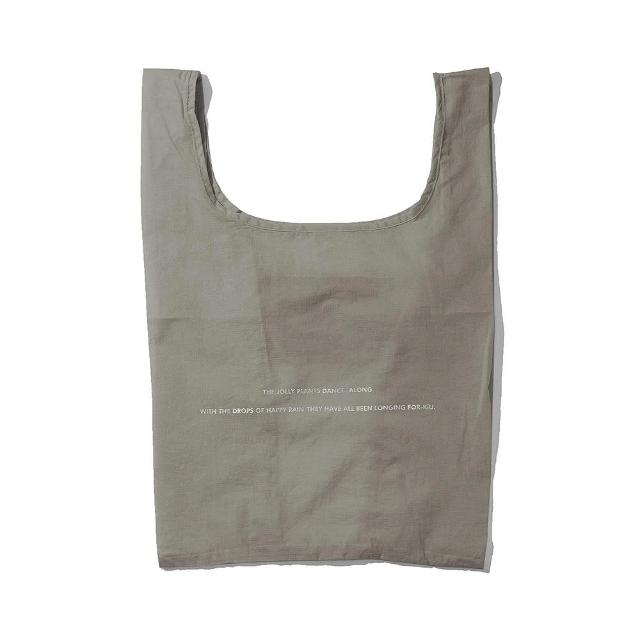 【KIU】日本 空氣感防水購物袋(237-950 大象灰)