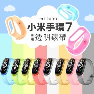 【mi band】小米手環7專用 透明錶帶(2入組)