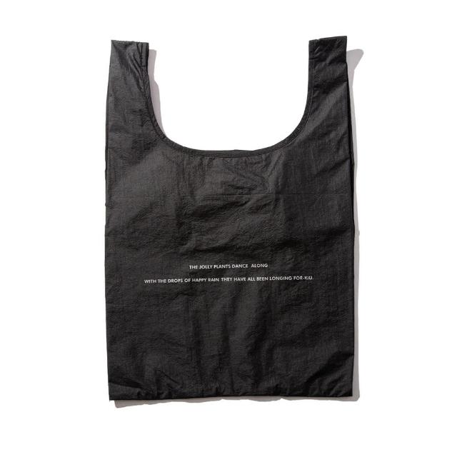 【KIU】日本 空氣感防水購物袋(237-900 黑色)