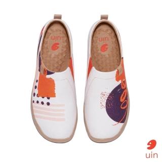 【uin】西班牙原創設計 女鞋 靈感塗鴉彩繪休閒鞋W1010616(彩繪)