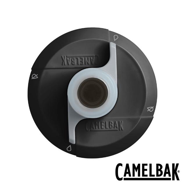 【CAMELBAK】Podium & Peak Fitness噴射水瓶替換蓋 黑(水瓶配件/瓶蓋/自行車)