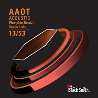 【BlackSmith】AAPB-1353 碳纖維 AAOT 厚包膜 磷青銅 民謠吉他弦(原廠公司貨 商品保固有保障)