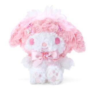 【SANRIO 三麗鷗】春季櫻花系列 玫瑰絨造型絨毛娃娃 美樂蒂