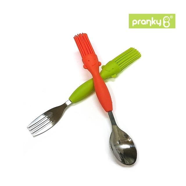 【Pranky B】趣味刷刷造型湯匙叉子組