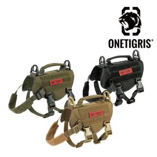 【OneTigris】中小型犬戰術MOLLE胸背帶XS TG-GBX08