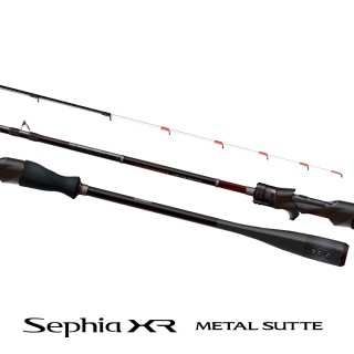 【SHIMANO】Sephia XR METAL SUTTE B66MH-S/F 手持透抽軟絲竿(353559)