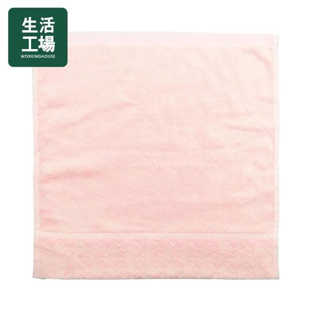 【生活工場】SIMPLE HOUSE 簡單工房 美國棉輕柔方巾(34x34cm)