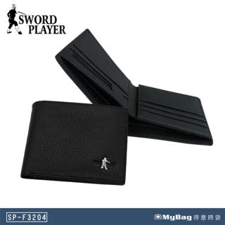 【SWORD PLAYER】短夾 荔枝紋 牛皮 8卡皮夾 SP-F3204