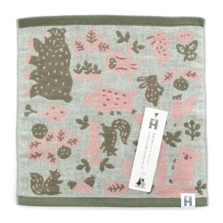 【型染森林】日本棉紗手帕(親膚棉紗/童趣可愛/人氣商品)