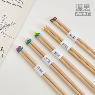 【渥思】韓系立體造型筷子/一雙