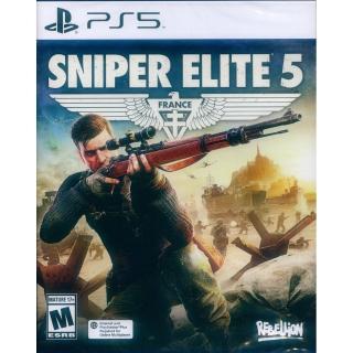 【SONY 索尼】PS5 狙擊之神 5 狙擊精英 5 Sniper Elite 5(中英日文美版)