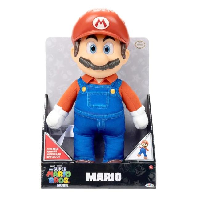 【Nintendo 任天堂】瑪琍歐電影 : 12吋瑪琍歐玩偶