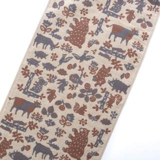 【型染森林】日本棉紗長巾(親膚棉紗/童趣可愛/人氣商品)
