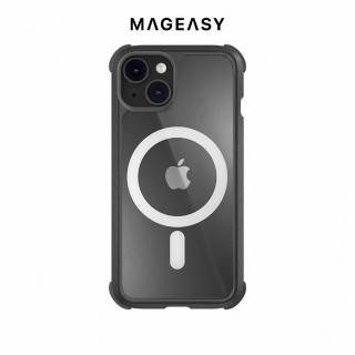 【MAGEASY】iPhone 14 Plus 6.7吋 Odyssey M 超軍規防摔磁吸手機殼(支援 MagSafe)