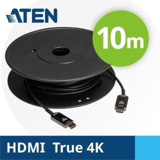 【ATEN】10公尺 True 4K HDMI 主動式光纖線材(VE781010)