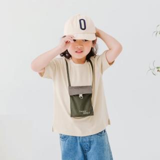 【OB 嚴選】純棉童趣互動式立體口袋短袖上衣童裝 《QA1485》