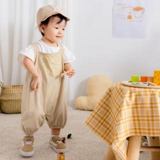【OB 嚴選】咖啡廳家族台灣製可愛印花寶寶連身褲嬰幼童裝 《QA1460》