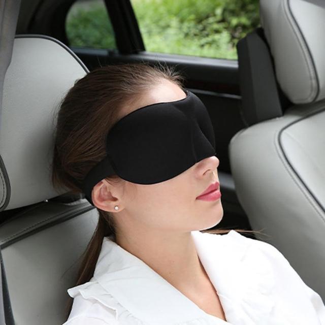 3D 立體遮光眼罩(適合睡覺 旅行 小睡 夜間蒙上眼睛 舒適)