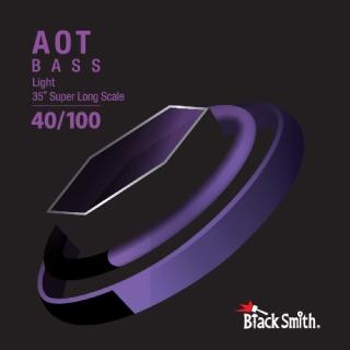【BlackSmith】ANW-40100-4-35 奈米碳纖維 AOT 薄包膜 35吋 4弦 貝斯弦(原廠公司貨 商品保固有保障)