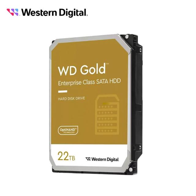 【WD 威騰】金標 22TB 3.5吋 企業級內接硬碟(WD221KRYZ)