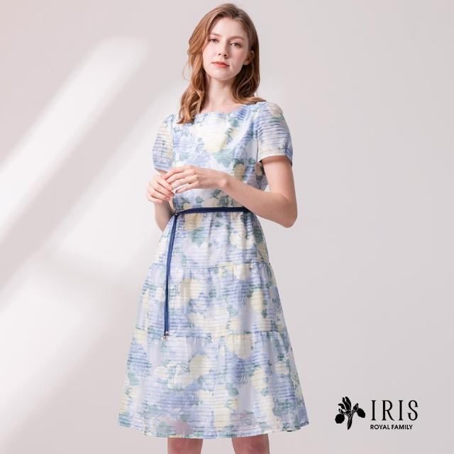 【IRIS 艾莉詩】夢幻花園印花洋裝-2色(32636)