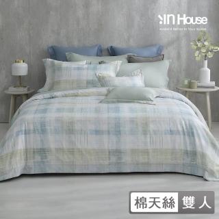 【IN-HOUSE】400織紗棉天絲薄被套床包組-藝者夢境(雙人)