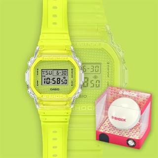【CASIO 卡西歐】G-SHOCK 扭蛋系列 日式潮流電子錶(DW-5600GL-9)