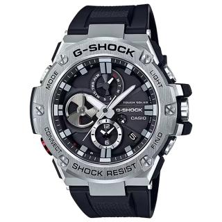 【CASIO 卡西歐】G-SHOCK藍芽連線指針錶(GST-B100-1A)
