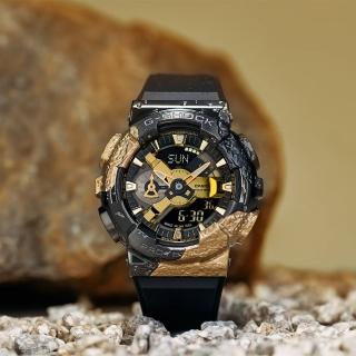【CASIO 卡西歐】G-SHOCK 40 週年探險家之石系列 雙顯手錶 畢業禮物(GM-114GEM-1A9)