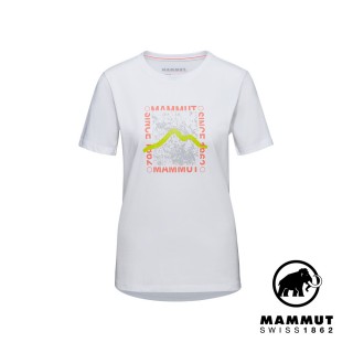 【Mammut 長毛象】Mammut Core T-Shirt Women Box 機能短袖T恤 白色 女款 #1017-05070
