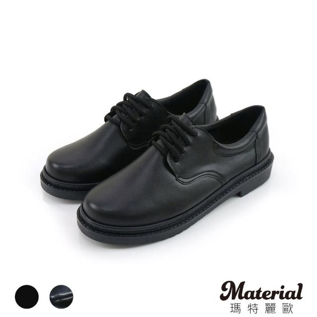 【MATERIAL 瑪特麗歐】女鞋包鞋 簡約綁帶學生鞋  T52225(包鞋)