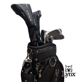 【Lynx Golf】男款Lynx山貓 Silver Cat RV-F 高爾夫套桿組－附球袋(黑色)