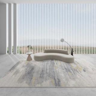 【Urtale】侘寂風圓絨可客製室內地毯(柔軟細膩的質感)