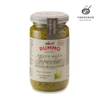 【RUMMO路莫】熱那亞羅勒青醬 Pesto Alla Genovese 190g(北義傳統配方經典青醬)