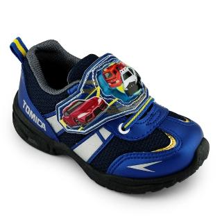 【童鞋城堡】童鞋 中大童 正版Tomica多美車 LED電燈鞋(TM7793-藍)