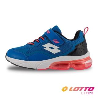 【LOTTO】童鞋 FLOAT 2 氣墊跑鞋(藍-LT3AKR8266)