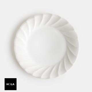 【HOLA】奧婕朵餐盤23.1cm-白