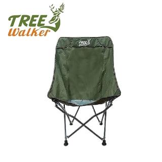 【TreeWalker】高背月亮椅(墨綠)