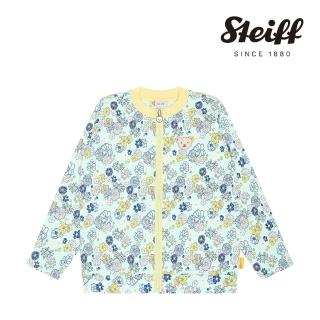 【STEIFF】熊頭童裝 花朵圖案休閒外套(外套)