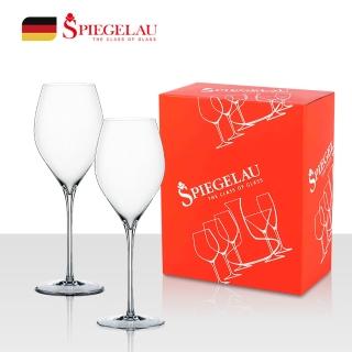 【德國Spiegelau】歐洲製Adina Prestige水晶玻璃紅酒/高腳水杯2入禮盒組/435ml(奢華鬱金香輕盈款)