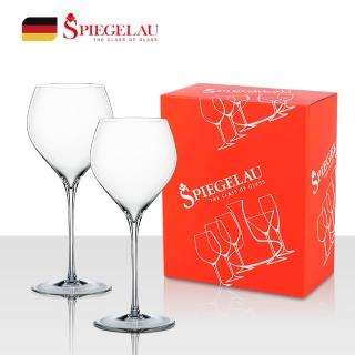 【德國Spiegelau】歐洲製Adina Prestige水晶玻璃勃根地紅酒杯2入禮盒組/615ml(奢華鬱金香輕盈款)