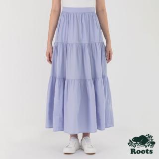 【Roots】Roots女裝- 喚起自然之心系列 有機棉蛋糕裙(紫色)