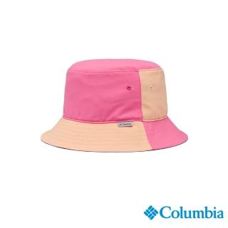 【Columbia 哥倫比亞】童款- UPF50快排漁夫帽-桃紅(UCY56340FC / 2023春夏)