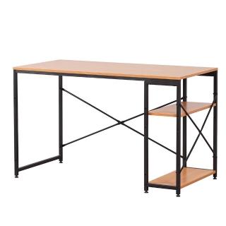 【AT HOME】4尺本色黑腳書桌/電腦桌/工作桌 現代簡約(科科)