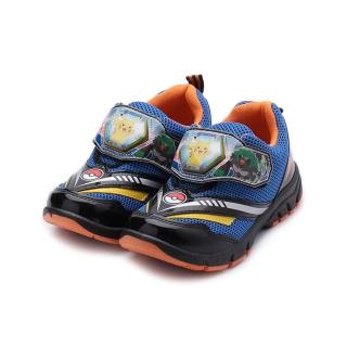 【POKEMON 精靈寶可夢】17-21cm 中童電燈運動鞋 藍 中大童鞋 PA5259