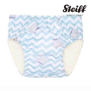 【STEIFF】熊頭童裝 河馬圖案嬰兒泳褲(泳裝)