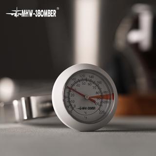 【MHW-3BOMBER】指針式溫度計(雕花/測溫二合一 吧台溫度計 打奶泡 手沖咖啡)