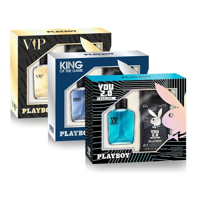 【PLAYBOY】福利品-男性淡香水禮盒-包裝瑕疵品任選(專櫃公司貨)