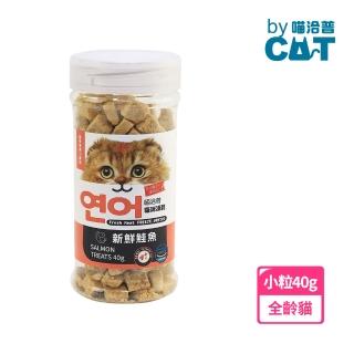 【喵洽普】貓咪小凍乾零食-鮭魚(40g小顆粒)