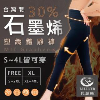 【貝麗絲】台灣製石墨烯塑纖體雕褲(遠紅外線 負離子)
